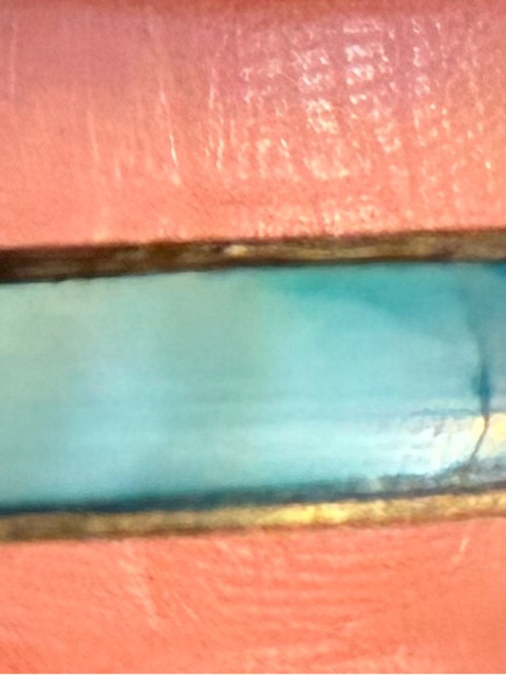 Turquoise Blue Inlay Women's Bracelet - Elegant Accent Jewelry